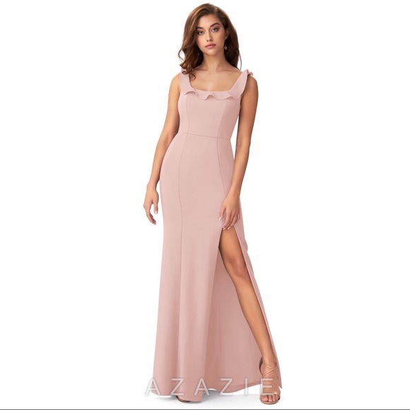 Azazie Dresses & Skirts - *NWT Current Collection* | Dusty Rose Gown